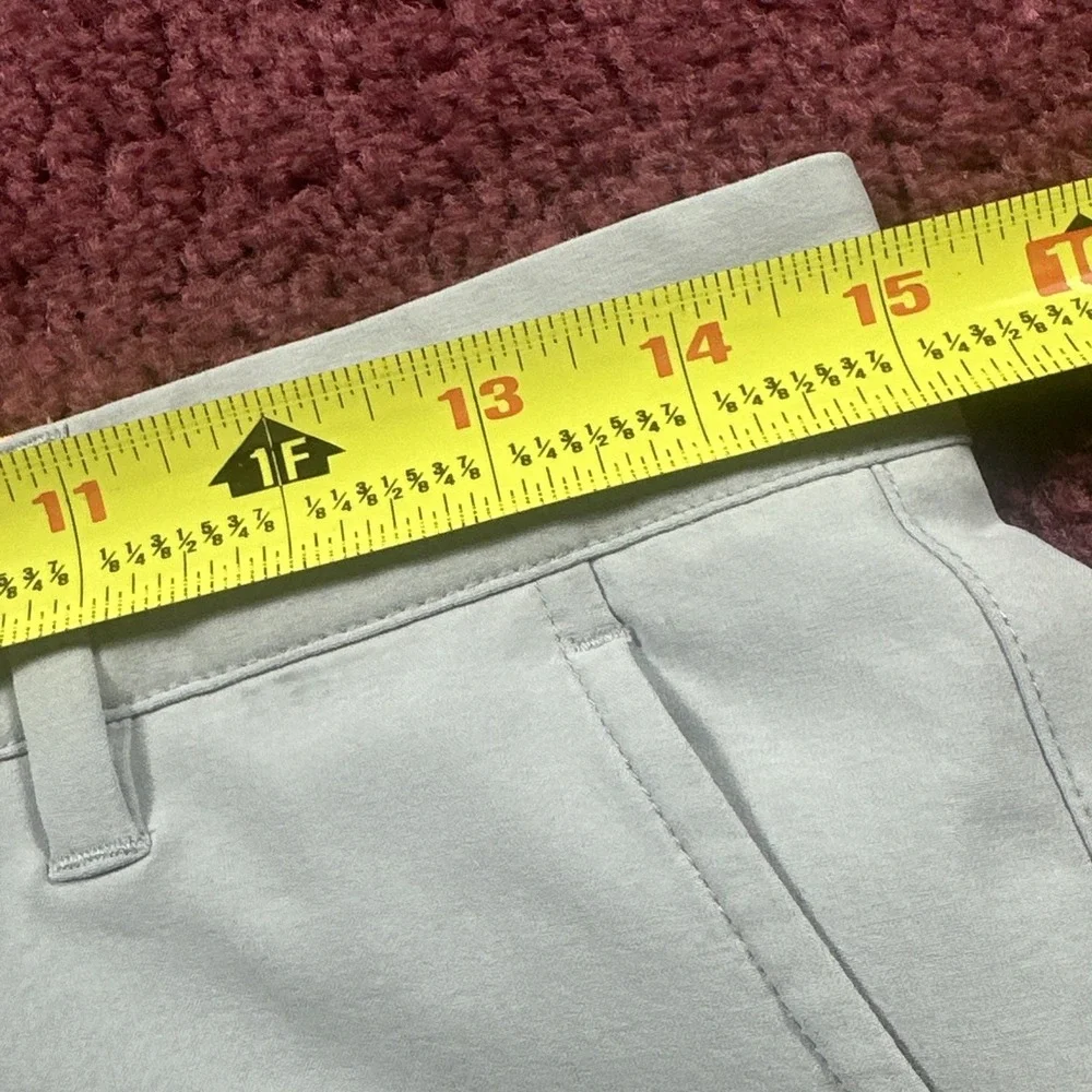 Macade Golf Jogger Pants Mens 30 Gray Slim Fit Zip Ankle Pockets Stretch